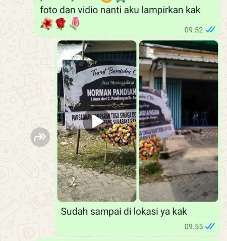 Pengiriman Karangan Bunga Kresek