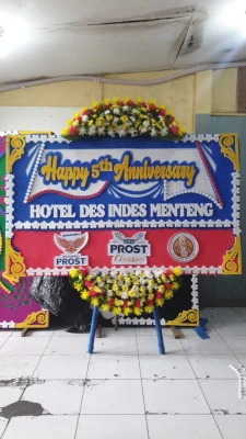 Papan Bunga di Kresek